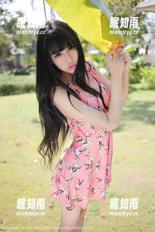 MyGirl美媛馆-温心怡 MyGirl美媛馆 - 难以抵挡,温心怡的“甜心”福利图包,完美时刻闪现!