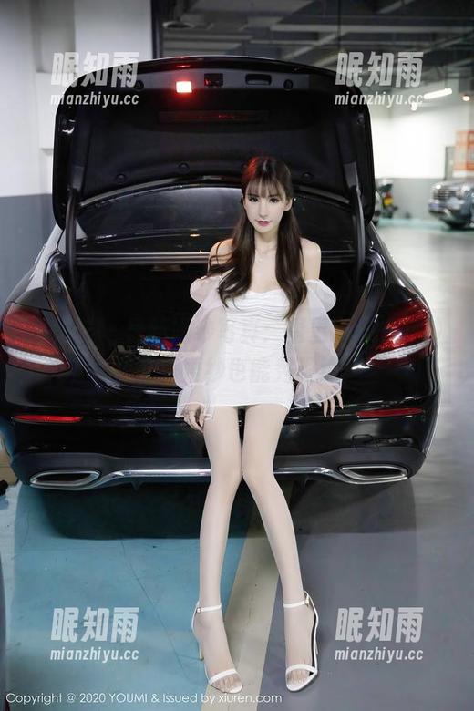 尤蜜荟 - 最新婚纱写真：蛋蛋_egg一秒见证，婚纱也能秀狠绝！